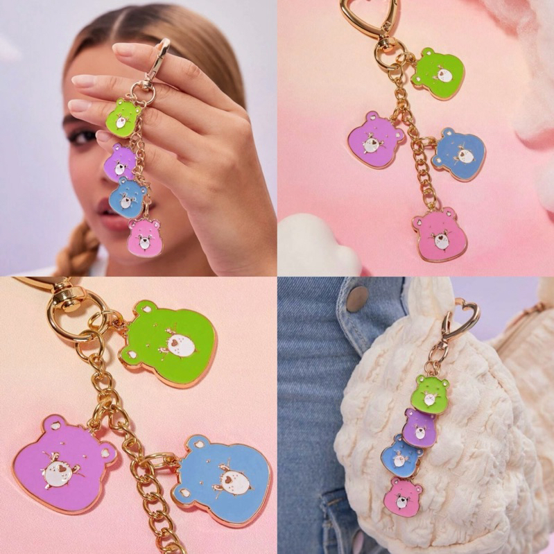 [พร้อมส่ง] พวงกุญแจแคร์แบร์ ของแท้💯 Carebears แคร์แบร์