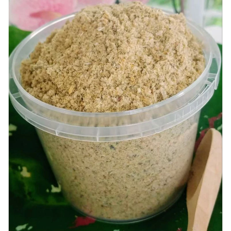 ปลาฉลาดแท้ป่นรมควัน (ของดีพระนครศรีอยุธยา)💥ไม่ผสมหัวหรือก้างชิ้นใหญ่ทำสดใหม่เก็บ(นอก)ตู้เย็นได้นานถึง 6 เดือน