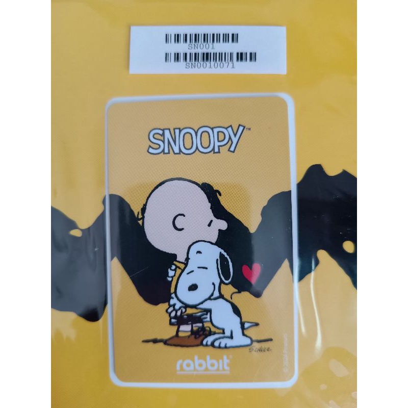 Rabbitcard สุด cute snoopy มาแล้วนะ ..ลาย love.. พร้อมส่ง สั่งซื้อได้เลยย