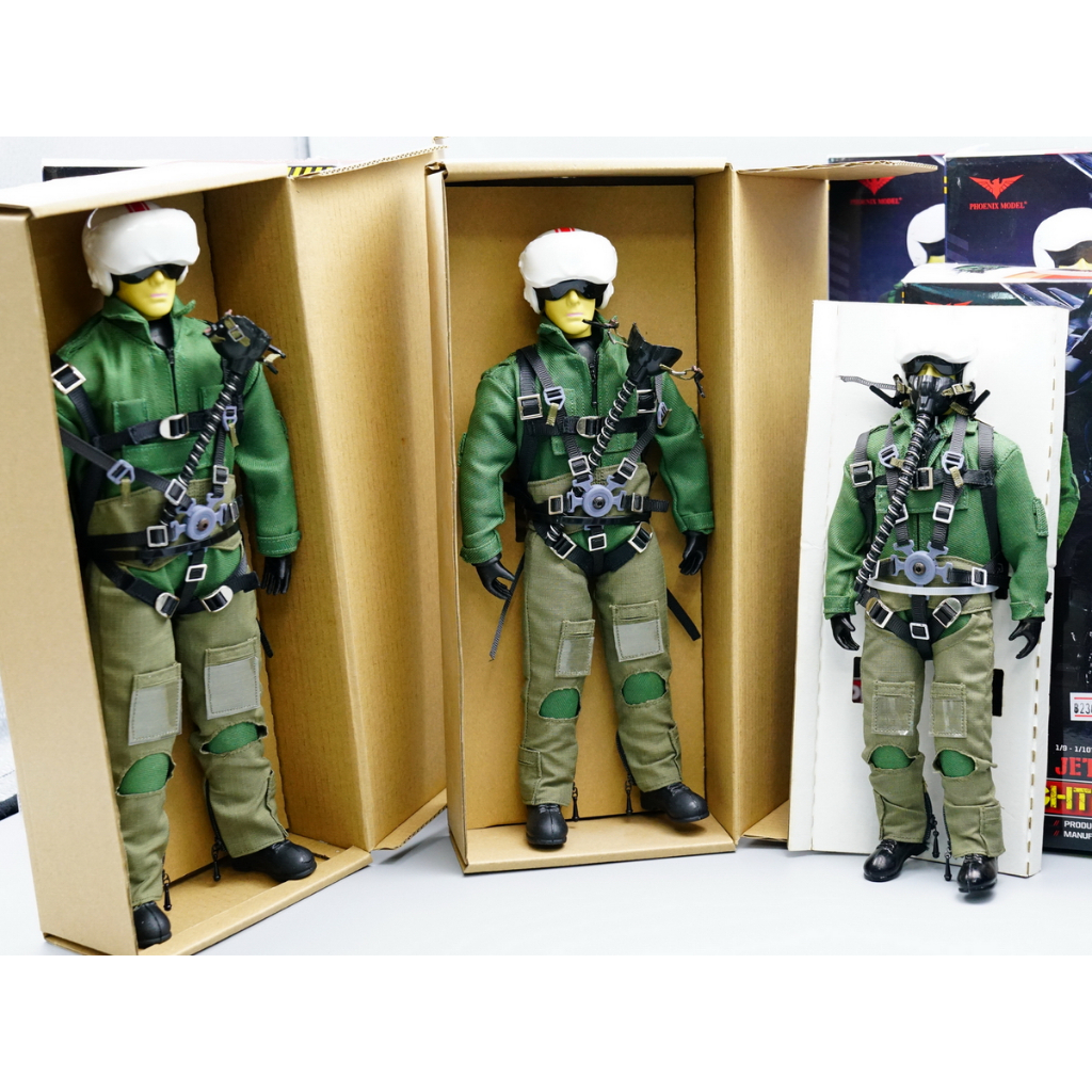 Phoenix Model Military Jet Rc pilot Figure ตุ๊กตานักบิน