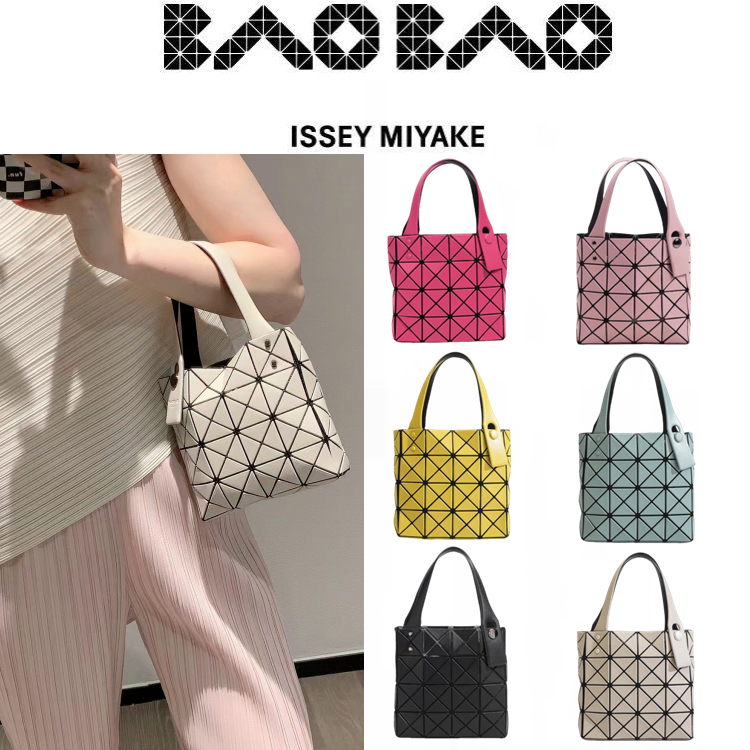 Bao Bao issey miyake กระเป๋าสะพายข้างพกพาขนาดเล็ก 4x4 แท้100%