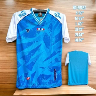 เสื้อกีฬา CPU ถูก 7 ผ้าไมโครเตอร์เกรดพรีเมี่ยม เสื้อบอล วิ่งออกกำลังกาย สีสันสดใส สวยงาม แห้งเร็ว ระบายอากาศได้