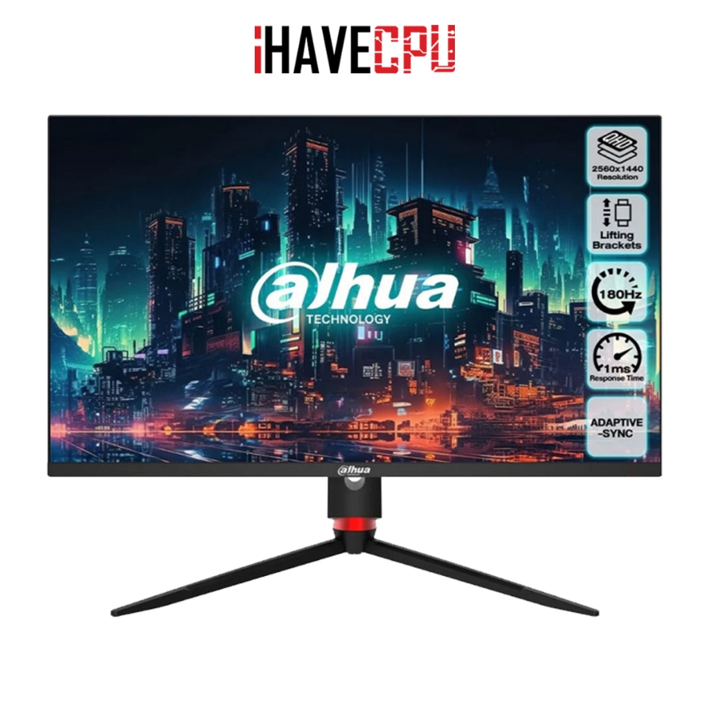 iHAVECPU MONITOR (จอมอนิเตอร์) DAHUA LM27-E331A - 27 IPS 2K 180Hz