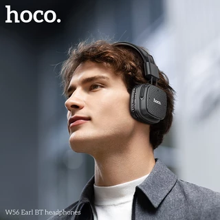 Hoco W56 Earl BT Headphones หูฟังครอบหูดีไซน์หนังเรโทร BT 5.4 ขนาดเล็ก