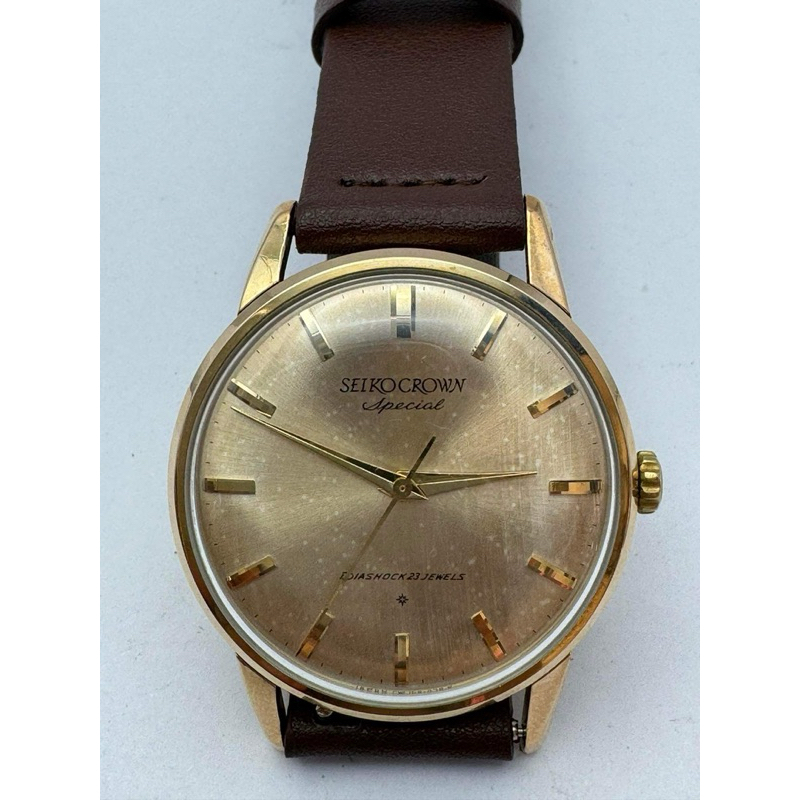 SEIKO CROWN SPECIAL DIASHOCK 23 JEWELS