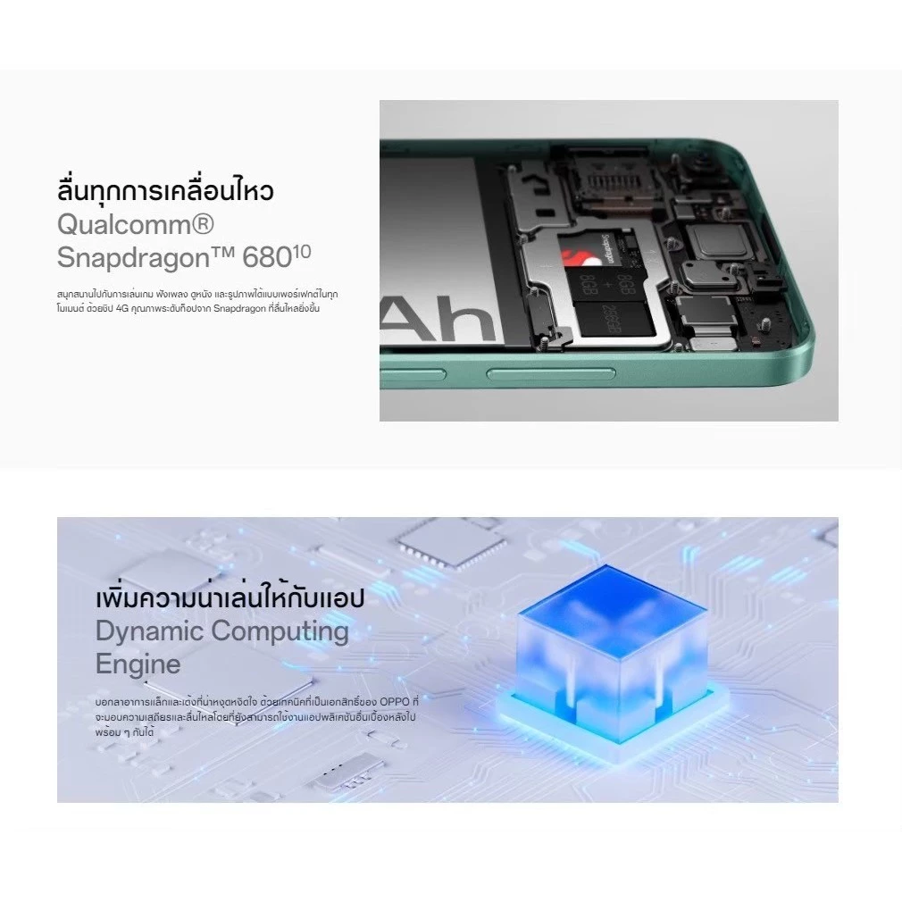 สมาร์ทโฟน A78  RAM12 GB ROM256 GB จอ6.56 นิ้ว แบตเตอรี่ 5,000mAh Android 12 thumbnail 4