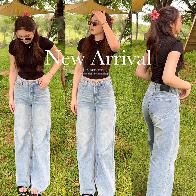 (จัดส่งภายใน 2 วัน) กางเกงยีนส์ Yally Jeans by modishop