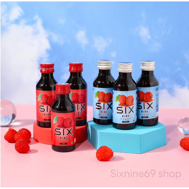 Set6ขวด Six-1 Six-2 หัวเชื้อน้ำหวาน Six-1 Six-2 premium syrup ต้องSixNineThailand