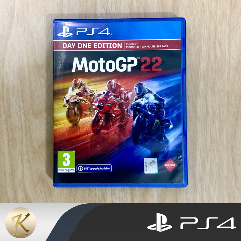 แผ่นเกมส์ PS4 : MotoGP 22📍English (มือ2) สินค้าพร้อมจัดส่ง