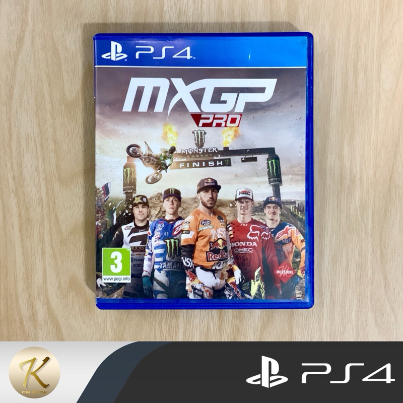 แผ่นเกมส์ PS4 : MXGP Pro Monster Energy Finish 📍English (มือ2) สินค้าพร้อมจัดส่ง