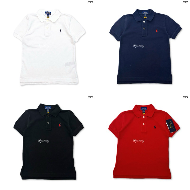 POLO (3M-4T) มาใหม่ ชุดขายดีเสื้อยืดคอปกแท้