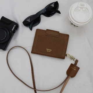 กระเป๋า Nammon Jeans PL01-PL03 กระเป๋า wallet แบบมีคล้องคอ หนังแท้