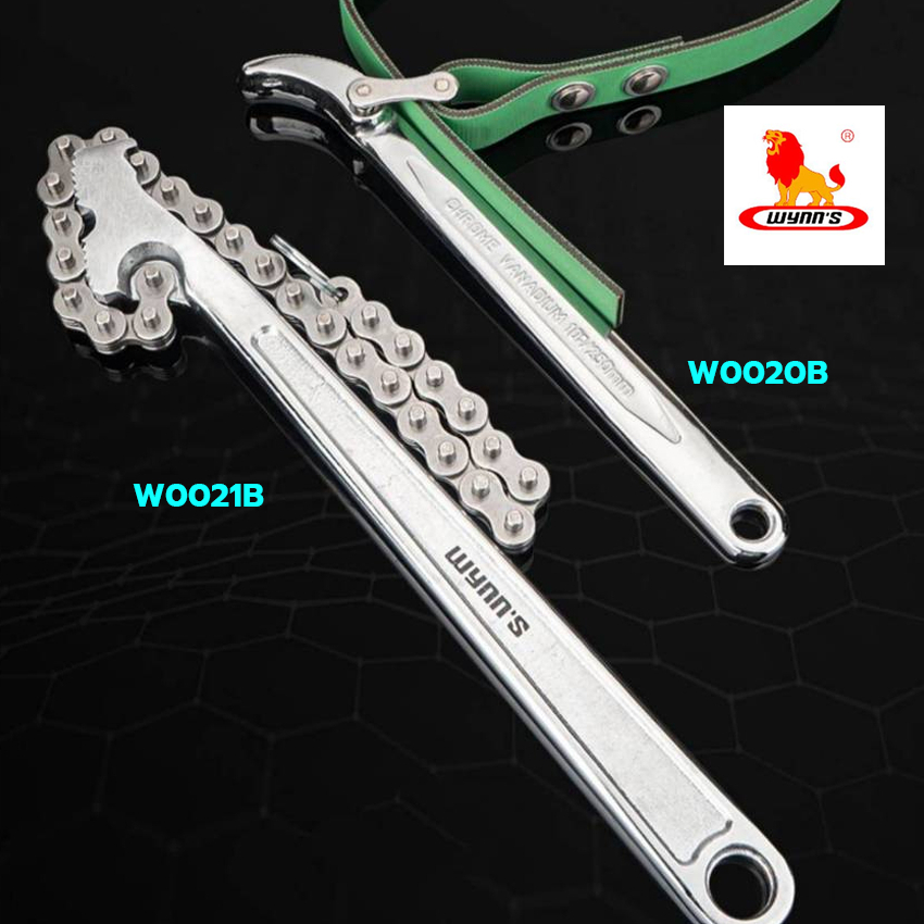 Wynn's ประแจถอดไส้หม้อกรอง รุ่น W0020B และ รุ่น W0021B ขนาด 9"/225mm CHROME VANADIUM