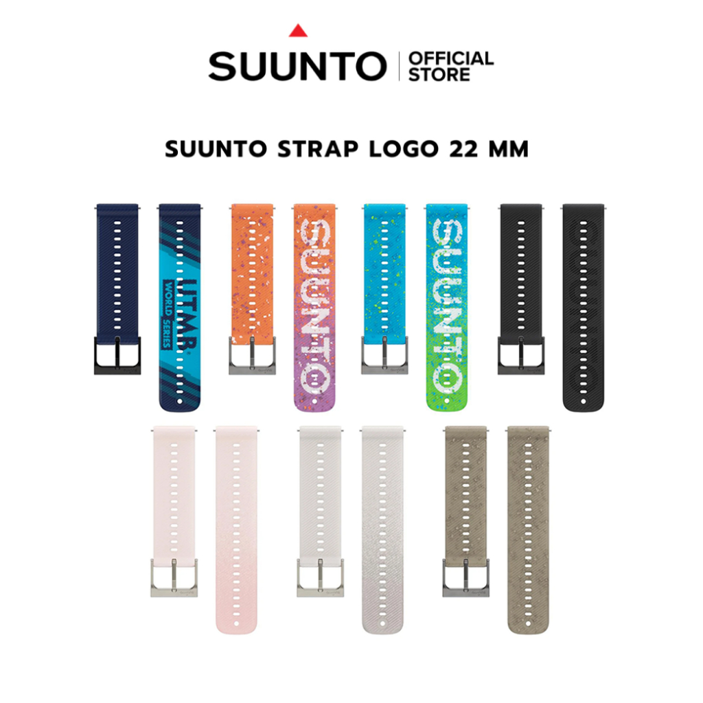 Suunto สายนาฬิกา Strap 22mm. สายนาฬิกา สำหรับรุ่น Suunto Race/Race S, VERTICAL, 9PEAK & PRO, 5PEAK ข