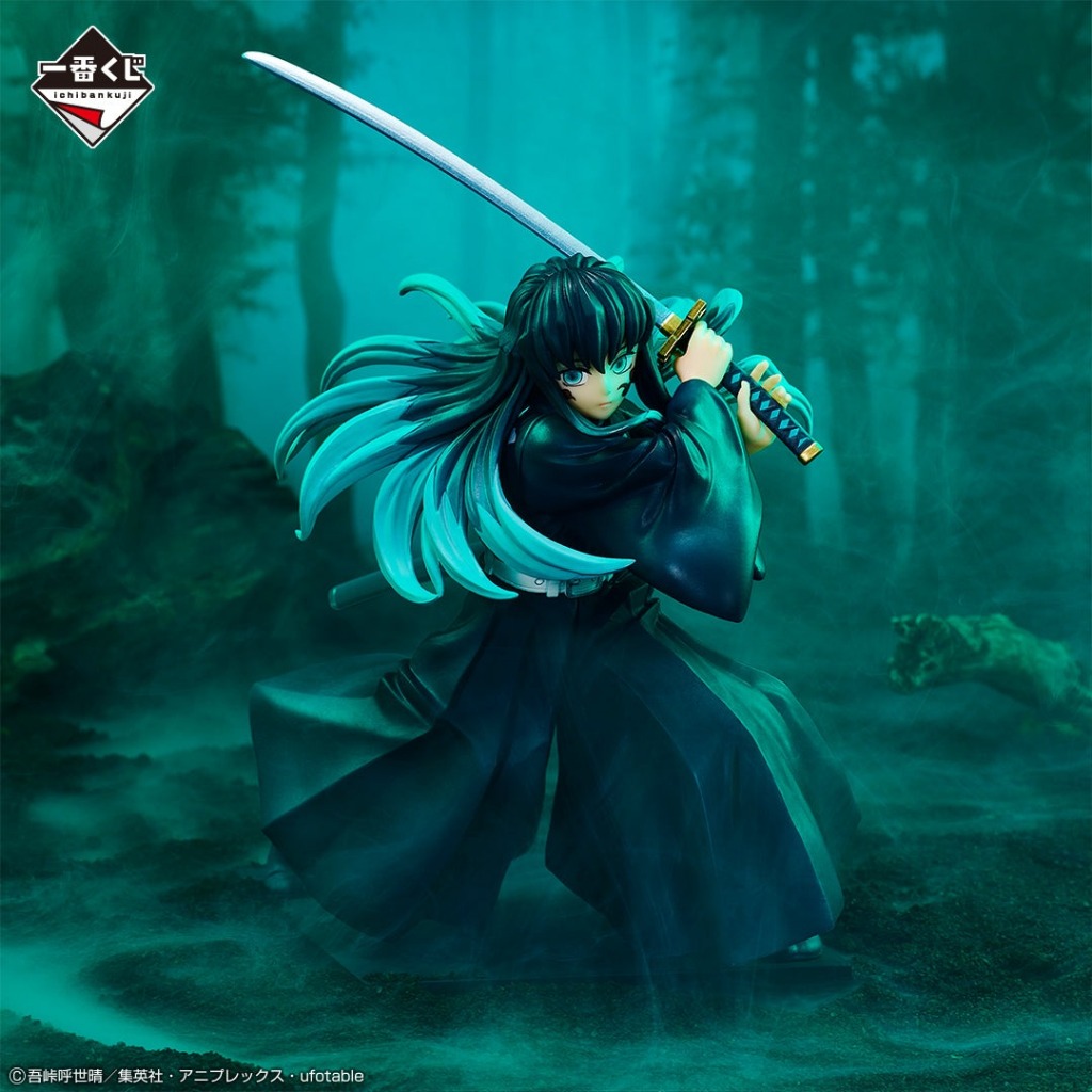 พร้อมส่ง/โมเดลมือ1 มุยเปิดปาน งานแท้LOT.JP/ICHIBAN KUJI DEMON SLAYER SWORDSMITH  – FIGURINE MUICHIRO