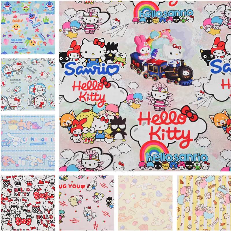 Preorder-ผ้าคอตตอน_พิมพ์Digital หน้ากว้าง 110ซม. คอตตอน100% ผ้าเมตรนำเข้า