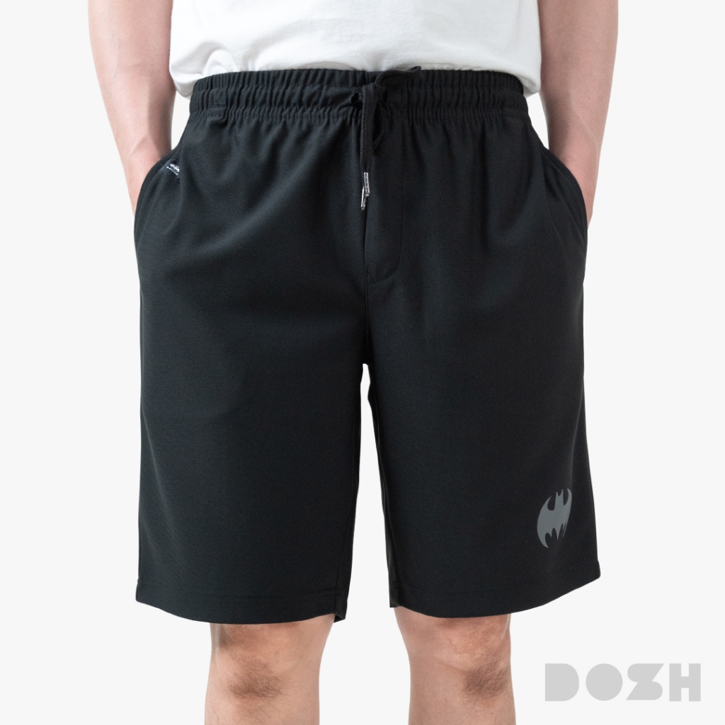 DOSH MEN'S SHORTS BATMANกางเกงขาสั้นผู้ชาย ผ้าโพลีเอสเตอร์ FLBMS5002-BL(M-2XL)