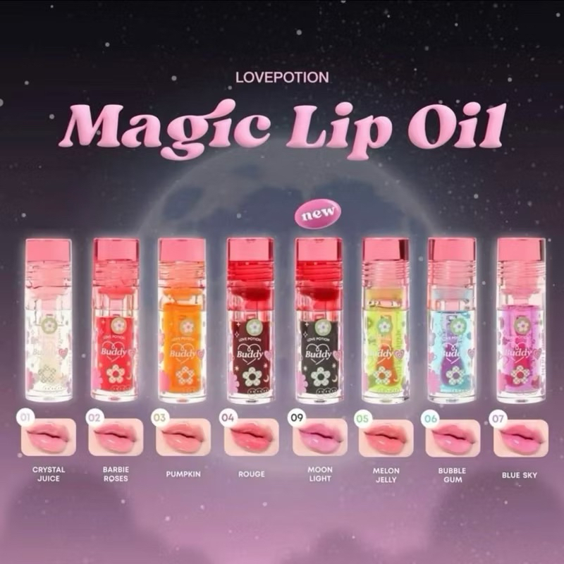 [ของแท้100%รับจรงบริษัทบัตรตัวแทน รูปที่2]พร้อมส่ง MAGIC LIP OIL เมจิก ลิปออยซ้อก้าด 3.5 กรัม