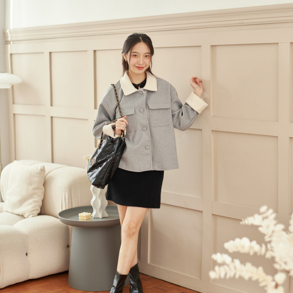 Puffy Coat เสื้อโค้ท Miladi