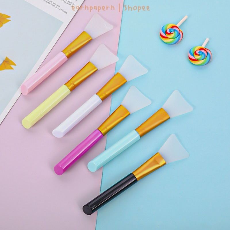 [มีส่งด่วน/พร้อมส่ง🇹🇭] แปรงซิลิโคน แปรงมาส์ก แปรงทาครีม มีหลายสี