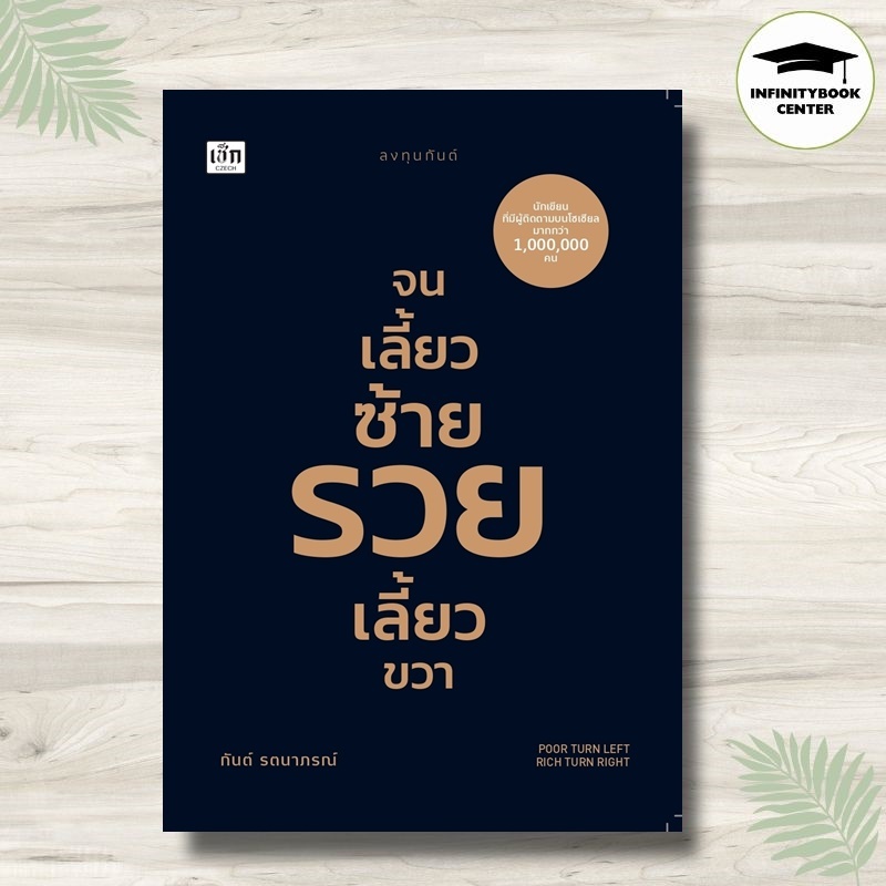 หนังสือ จนเลี้ยวซ้าย รวยเลี้ยวขวา : การพัฒนาตนเอง ความสำเร็จ ความคิดและการคิด การเงินส่วนบุคคล ความร่ำรวย