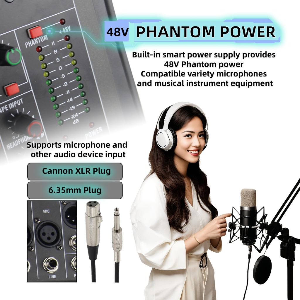 YAMAHA CT-60S CT-80S CT-120S Series Stereo Mixer 6 8 12 Channel Bluetooth USB MP3 Audio Mixer