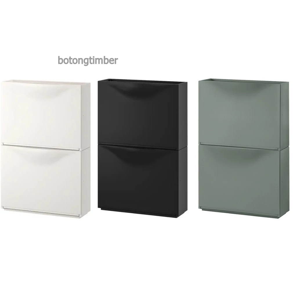 IKEA TRONES ตู้เก็บรองเท้า ตู้เก็บของ ชิ้นละ  พร้อมสกรูพุก บรรทัด ikea 52x18x39 ซม.