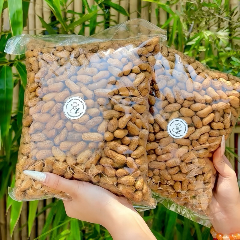ถั่วคั่วโบราณ โปร 1 แถม1  (ถุงละ 500g) ถุงใหญ่จุใจ สูตรต้นตำรับ หอมกรอบ อร่อยลงตัว คั่วทรายแบบดั้งเดิม