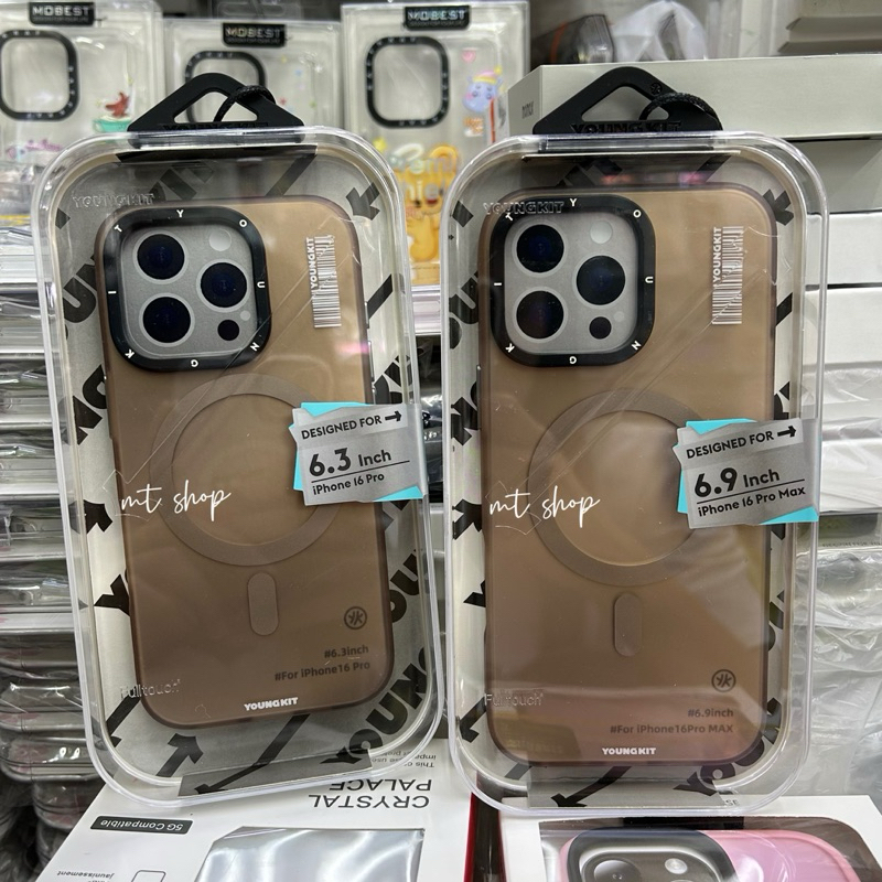 Youngkit เคสโทรศัพท์มือถือ แม่เหล็ก กันกระแทก สำหรับ 16 Pro / 16ProMax