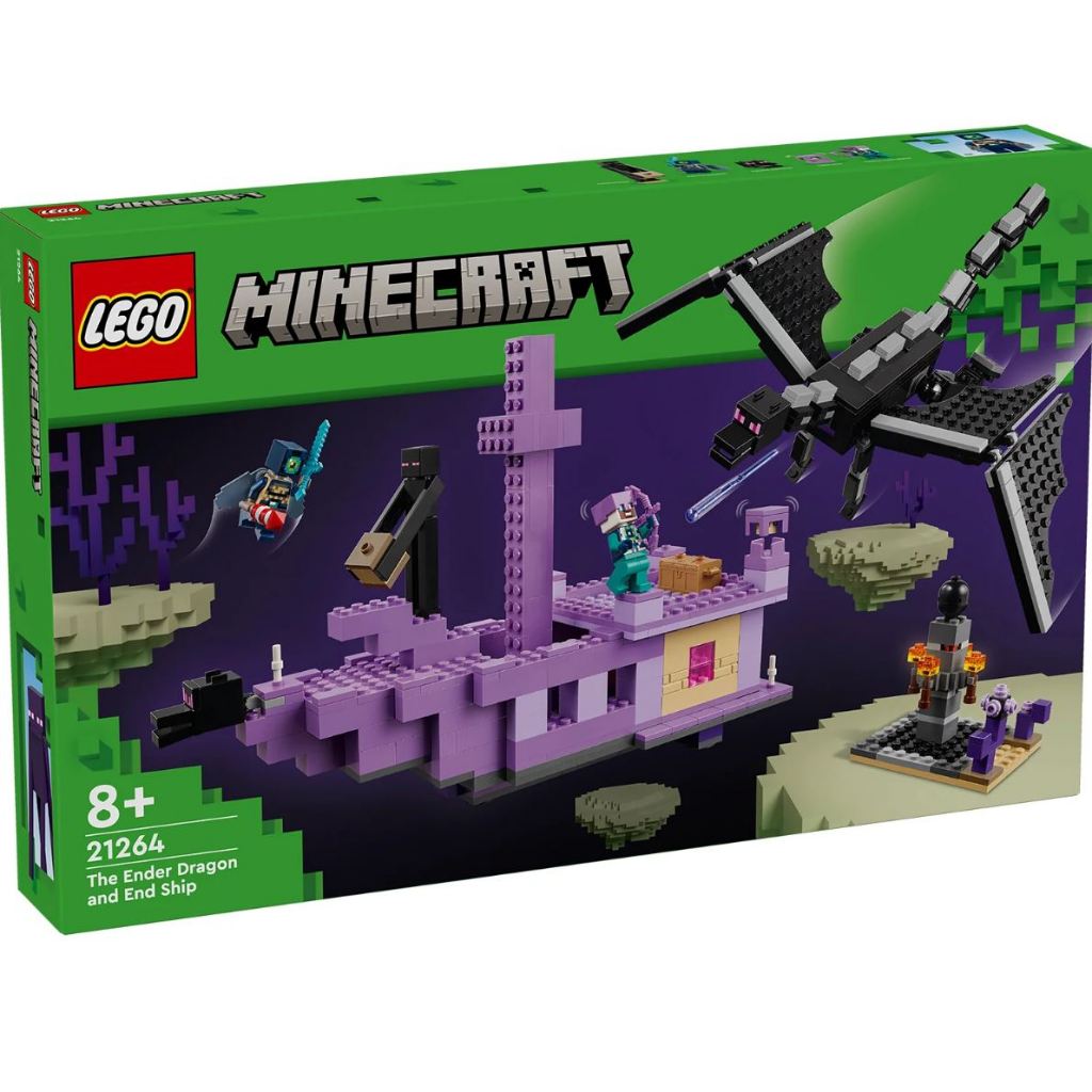 LEGO® Minecraft® The Ender Dragon and End Ship 21264