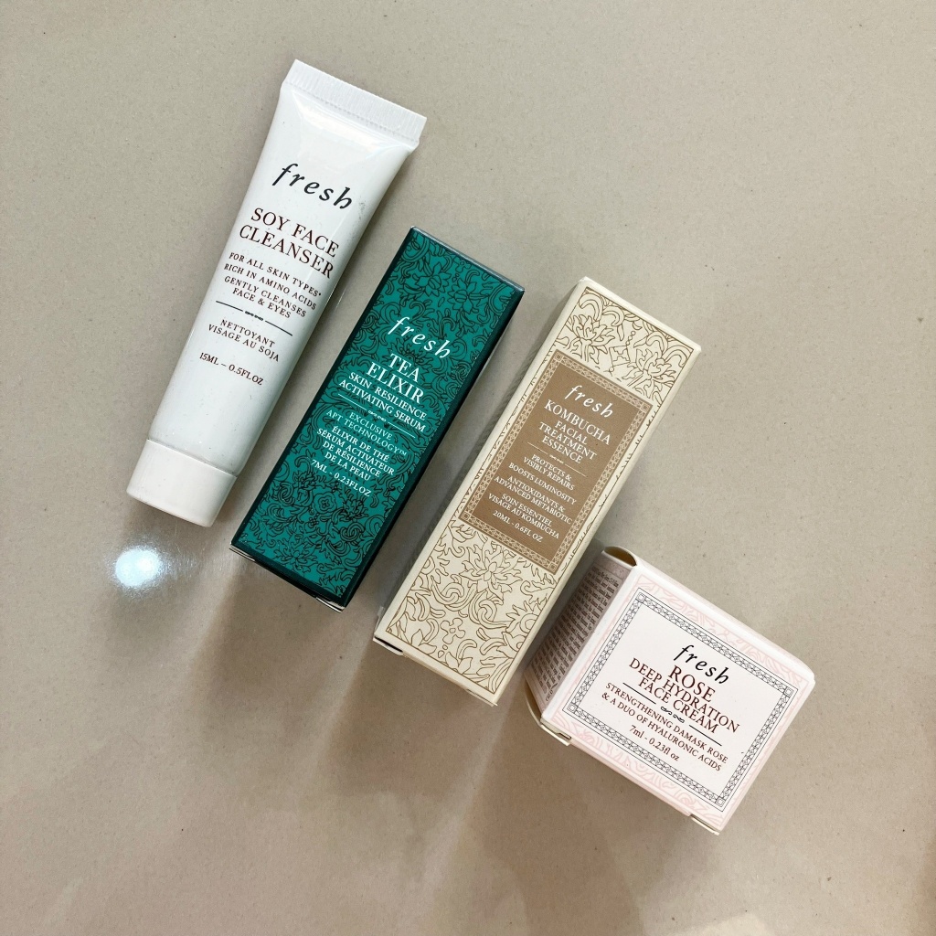 4 Steps To Smooth Glowing Skin Set 4 Pcs เซ็ตบำรุงผิว