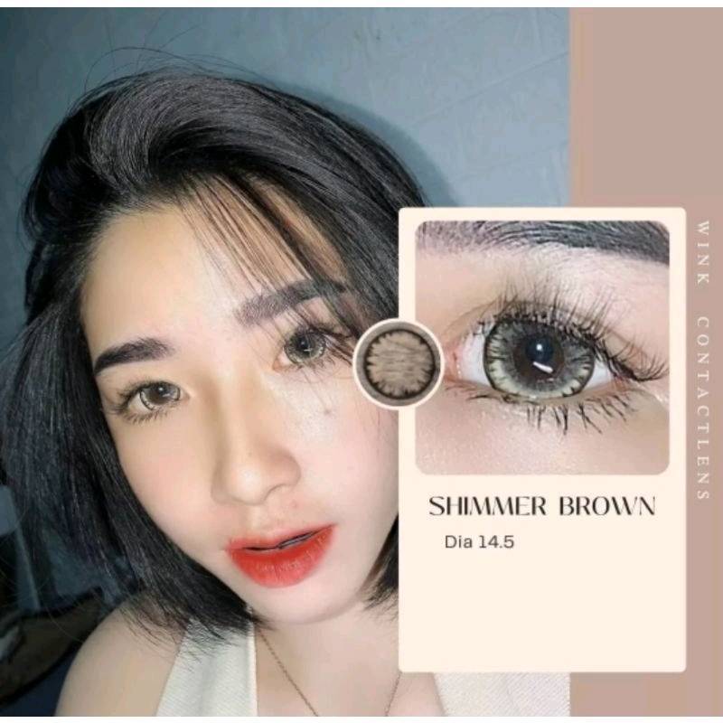 (ค่าสายตา -0.50 ถึง -10.00) Shimmer สีดำ เทา น้ำตาล eff.18