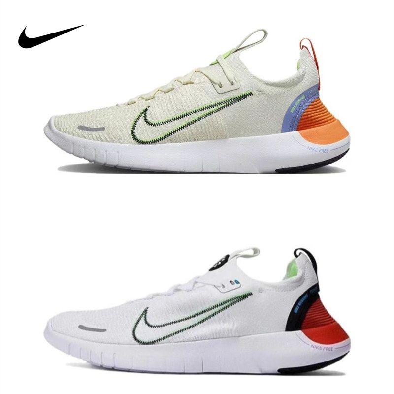 【 เคาน์เตอร์ของแท้】Nike Free Run รองเท้าวิ่ง