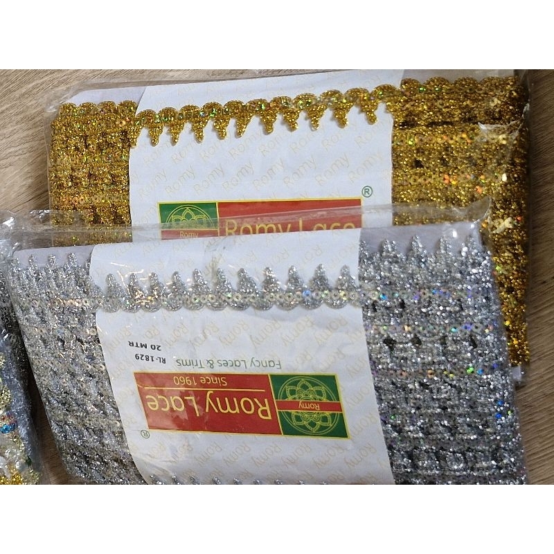 ดิ้นผอบ/พานพุ่ม/กรวยอุปัชฌาย์โปรยทาน/ดิ้นตกแต่งงานฝีมือ