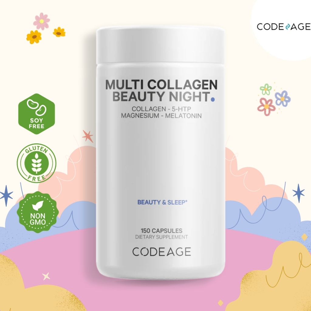 CODEAGE Multi Collagen Beautiful Night - 150 Capsules