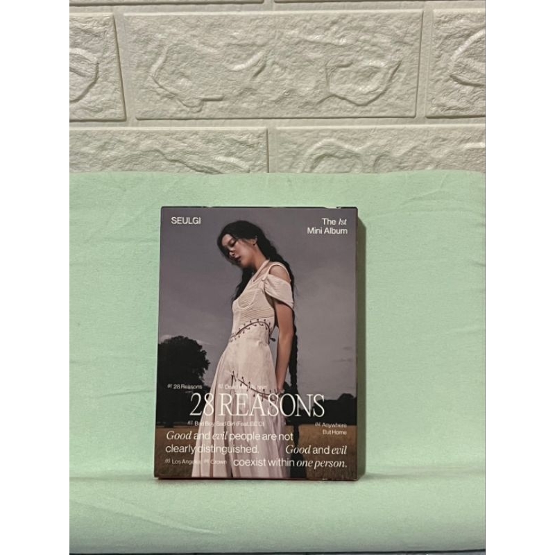 พร้อมส่ง บั้มเปล่า Seulgi “28 Reasons” The 1st Mini Album