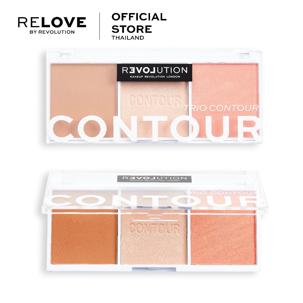 Makeup Revolution - Relove Trio Contour Palette