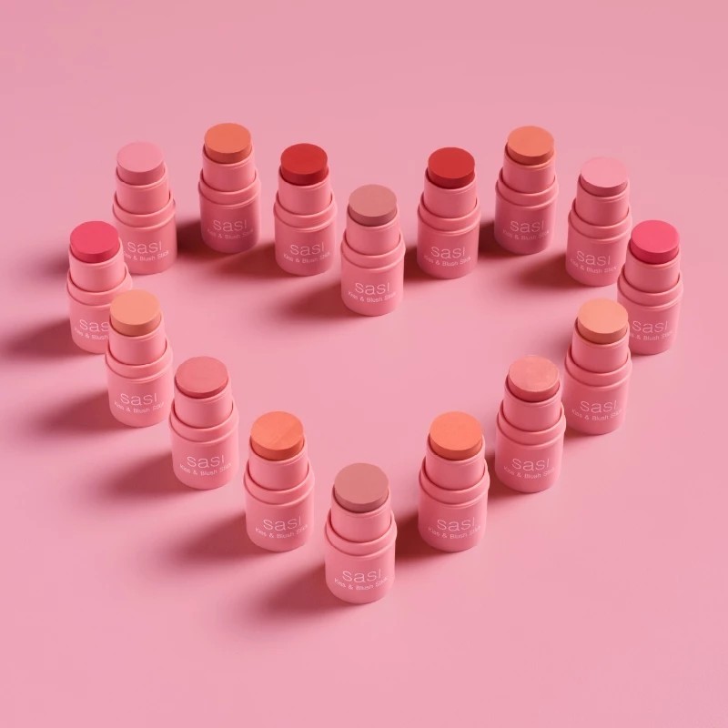 Sasi ไฮไลท์ คอนทัวร์ บลัช สติ๊ก 4 กรัม