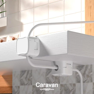 Caravan Crew (3ชิ้น) Wire Organizer ที่เก็บสายไฟ ที่จัดระเบียบสายเคเบิล ซิลิโคนนิ่ม คลิปหนีบสายเคเบิล เมาส์
