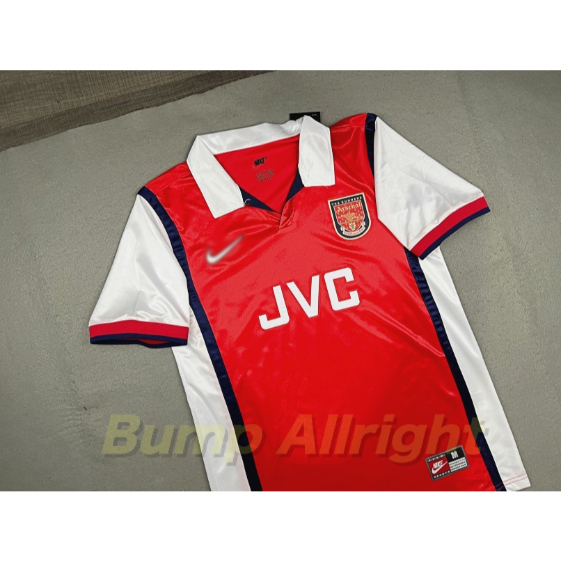 Retro : เสื้อฟุตบอลย้อนยุค Vintage อาเซน่อล เหย้า Arsenal Home 1998 ส่งจากไทย !!