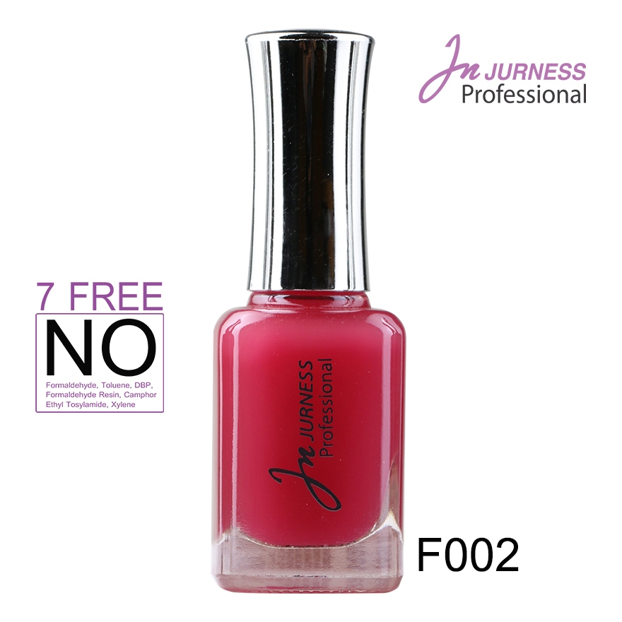 JURNESS สีทาเล็บเจอเนส พิ้งค์ ฟราแกรนซ์ F002  7 Free