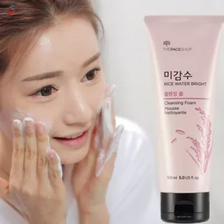 THE FACE SHOP Rice Water Bright Foaming Cleanser 300ml.
