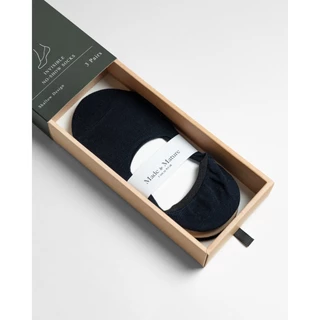 MadetoMature Invisible No-Show Loafer Socks ถุงเท้าซ่อน ข้อต่ำ [1กล่องมี3คู่]