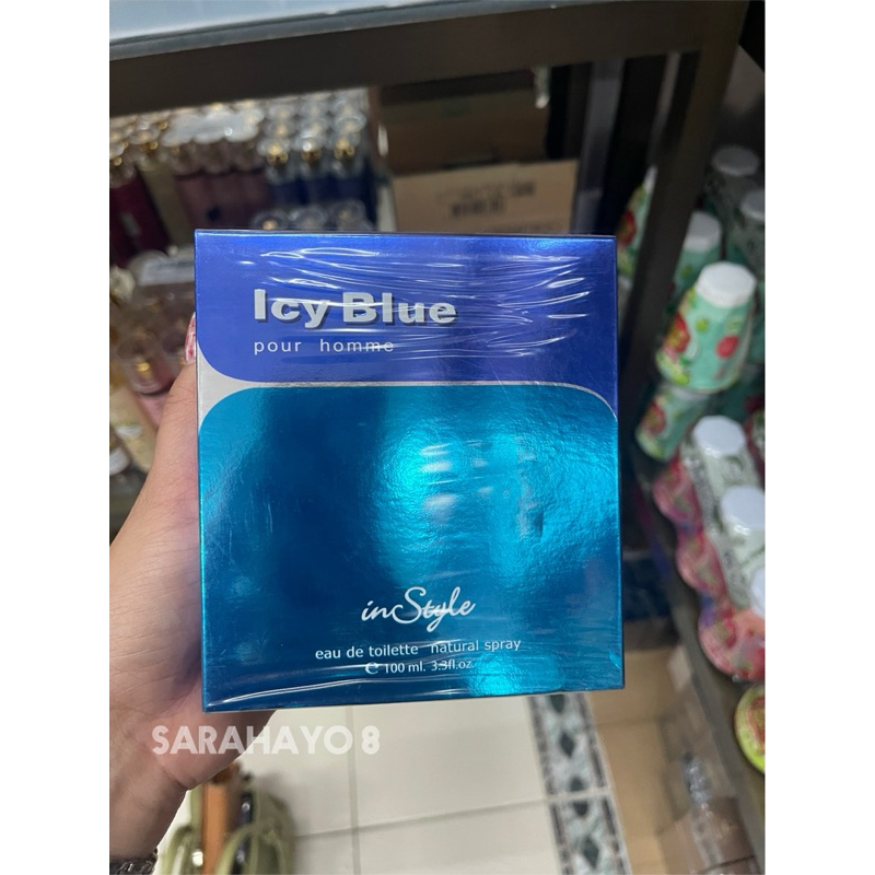 Instyle ICY Blue Pour Homme Eau De Toilette 100ml.