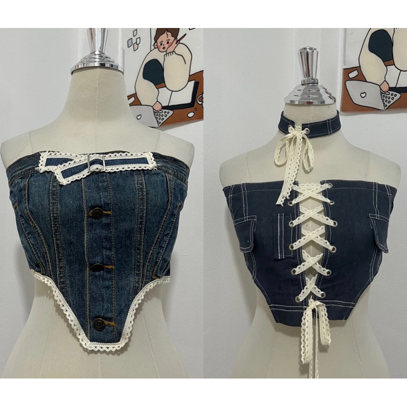 ครอปยีนส์ DIY สุดเท่ งานสวยไม่ซ้ำใคร