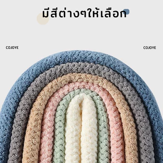 COJOYE ผ้าเช็ดผม 35*75cm ผ้าขนหนู เนื้อนุ่ม ซับน้ำดีขนไม่หลุด พร้อมส่ง