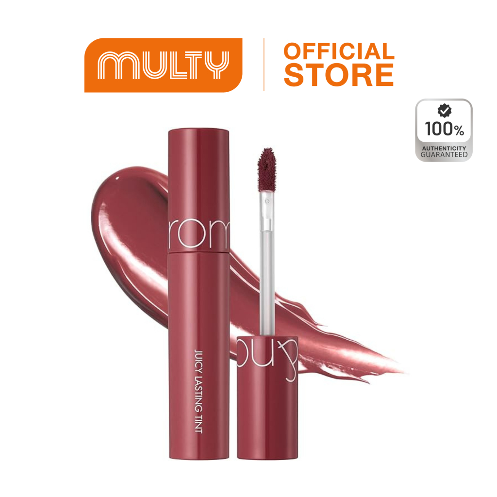 Rom&nd-Juicy Lasting Tint (No.18-21) โรแมนด์ ลิปทินต์ ติดทนเกลี่ยง่าย ไม่ตกร่อง