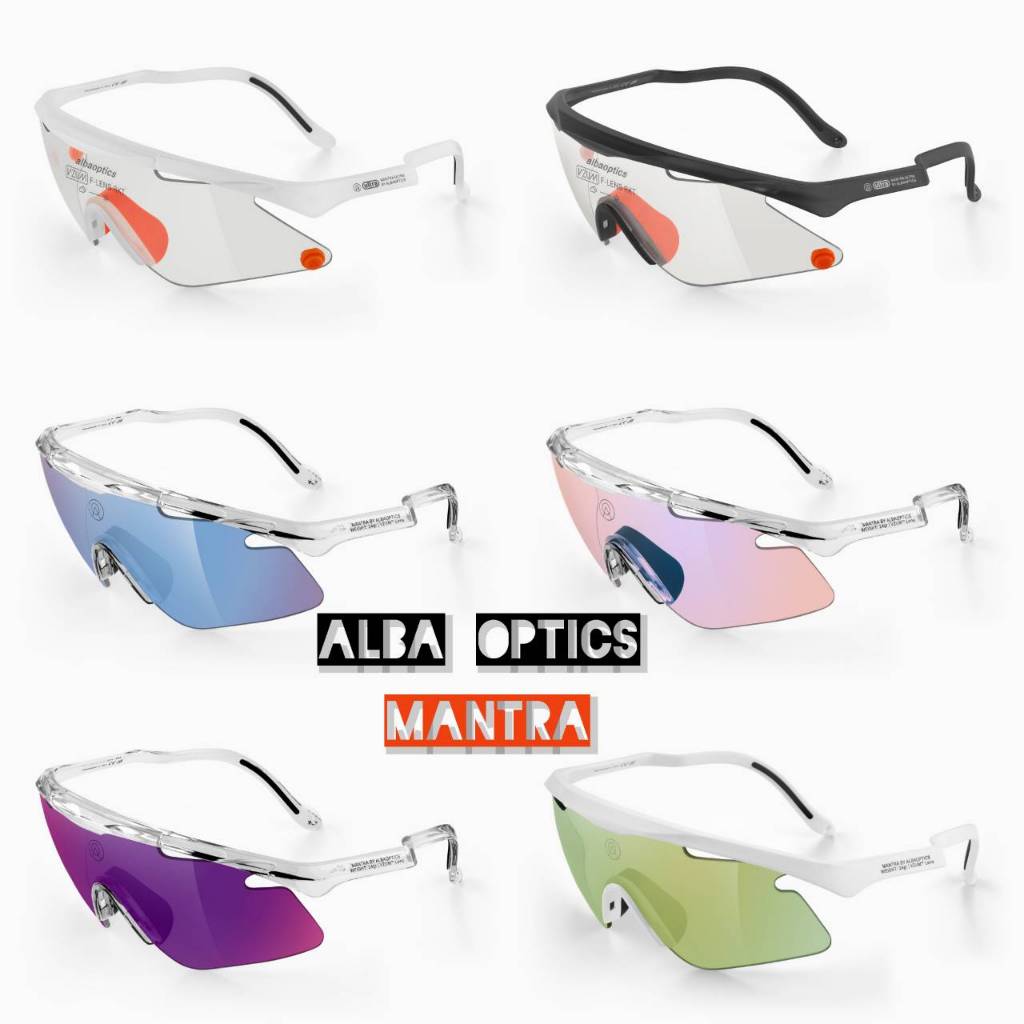 แว่นปั่นจักรยาน ALBA OPTICS ของแท้ รุ่น MANTRA // Mantra Ultra III