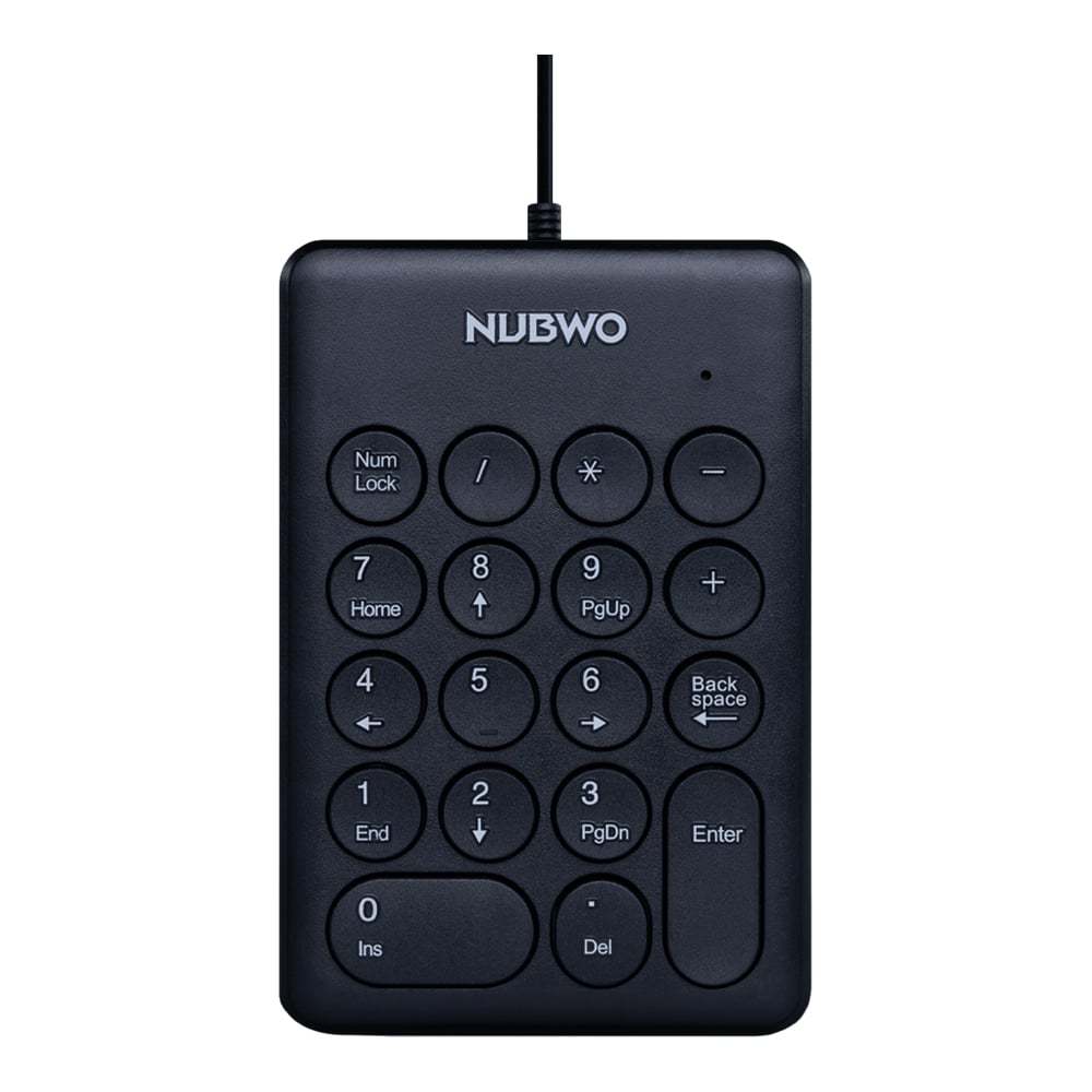 NUMERIC KEYBOARD (แป้นพิมพ์ตัวเลข) NUBWO NK47 (BLACK)
