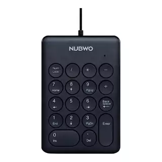 NUMERIC KEYBOARD (แป้นพิมพ์ตัวเลข) NUBWO NK47 (BLACK)